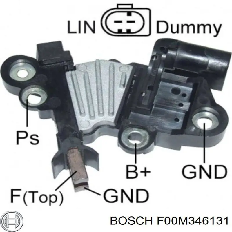 Relê-regulador do gerador (relê de carregamento) F00M346131 Bosch