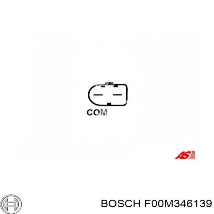 Compre F00M346139 Bosch Relê-regulador do gerador (relê de carregamento)