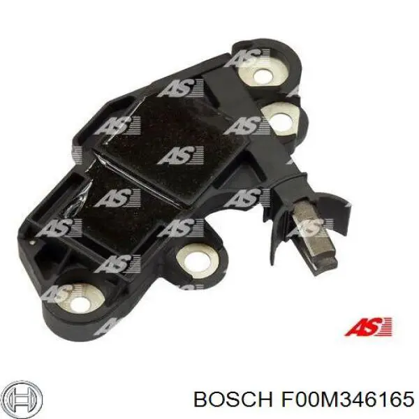 F00M346165 Bosch Relê-regulador do gerador (relê de carregamento)