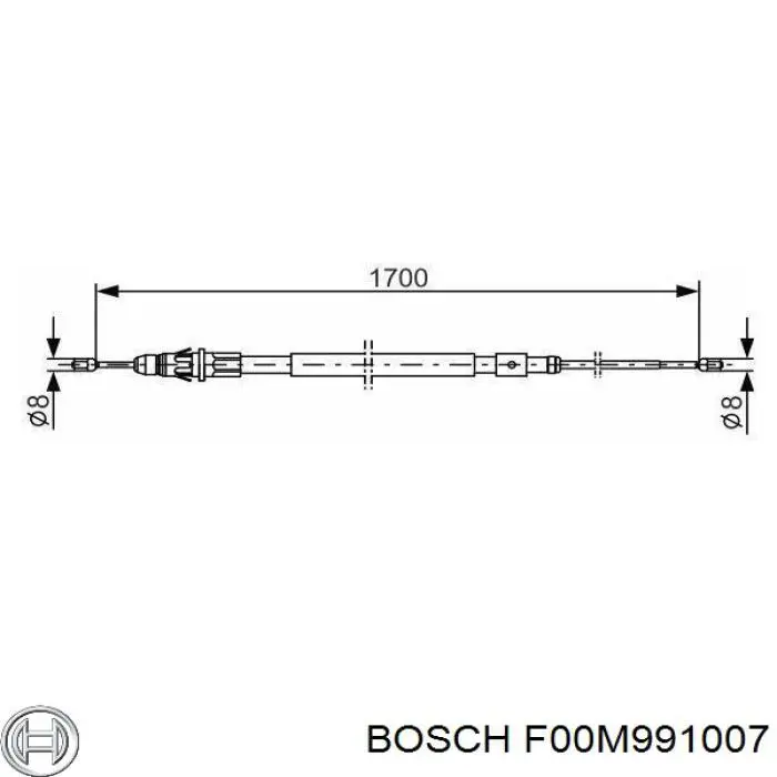 Compre F00M991007 Bosch Polia do gerador
