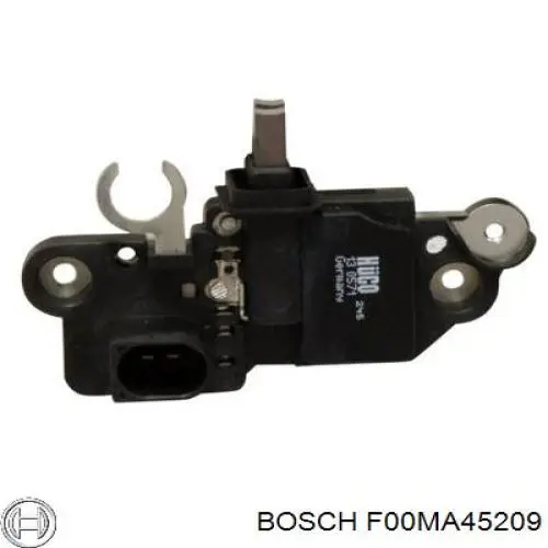 F00MA45209 Bosch Relê-regulador do gerador (relê de carregamento)