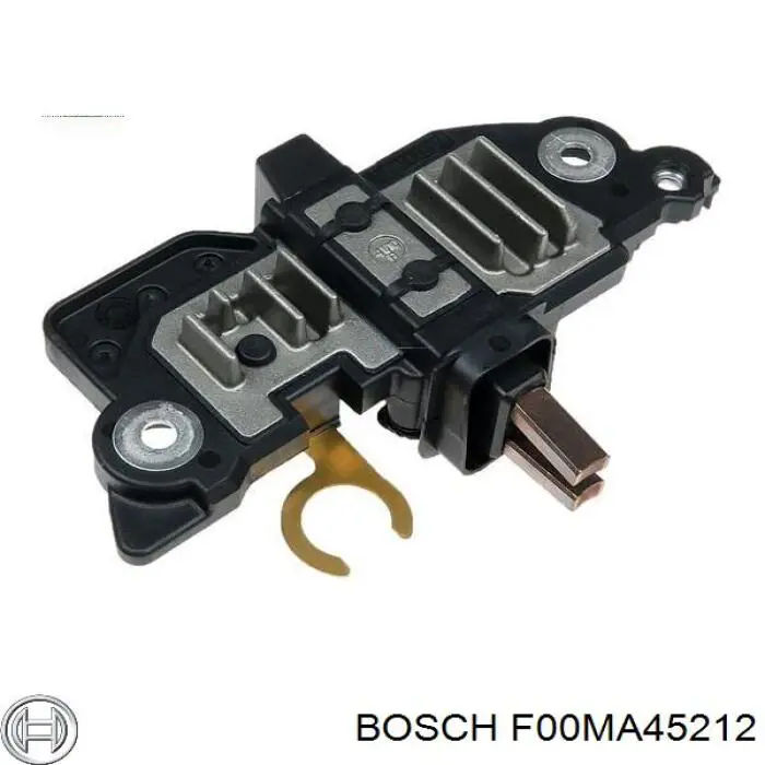 F00MA45212 Bosch Relê-regulador do gerador (relê de carregamento)