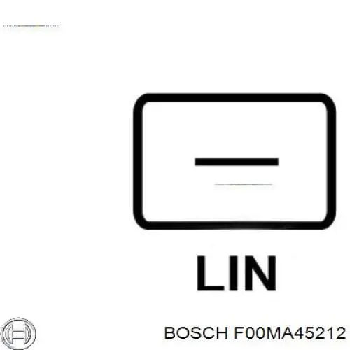 Relê-regulador do gerador (relê de carregamento) Bosch F00MA45212 preço, a partir de 19,84 USD