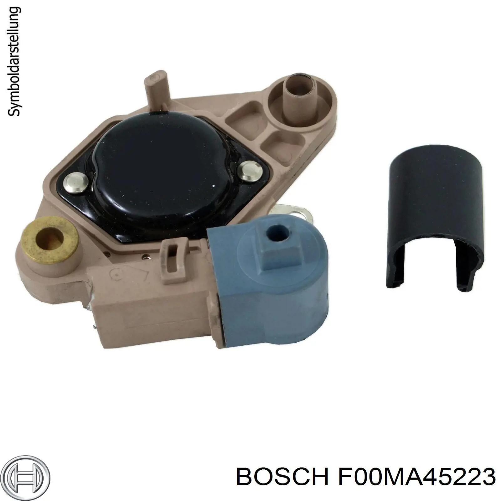 F00MA45223 Bosch Relê-regulador do gerador (relê de carregamento)