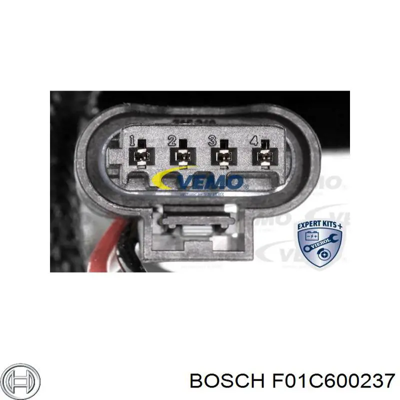 Unidade de aquecimento de combustível F01C600237 Bosch
