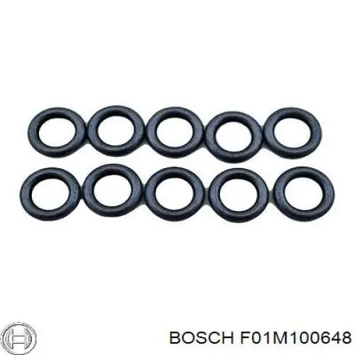 F01M100648 Bosch Tubo de ligação (ponta) do injetor de mangueira de retorno