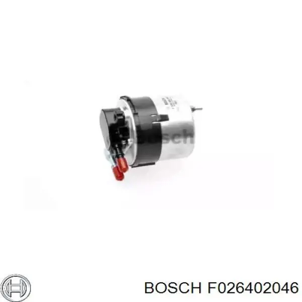 Filtro de combustível F026402046 Bosch