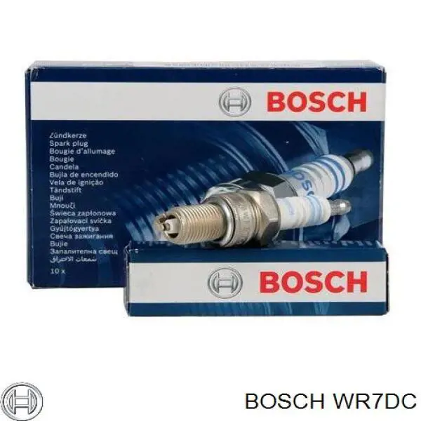 WR7DC Bosch Vela de ignição