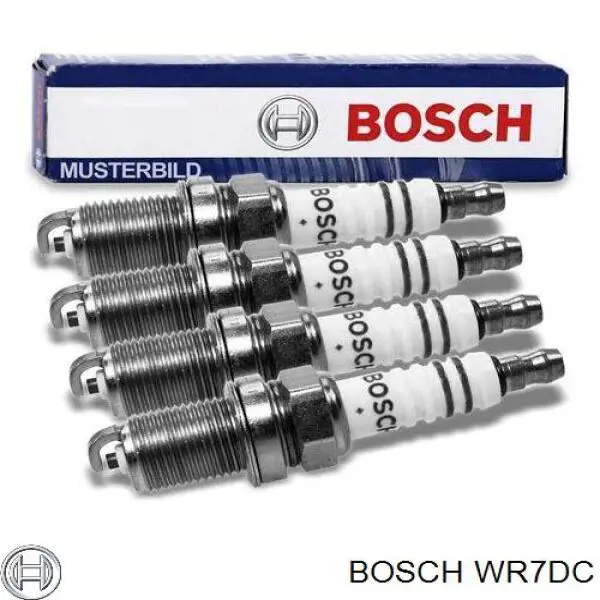 Vela de ignição Bosch WR7DC preço, a partir de 2,49 USD
