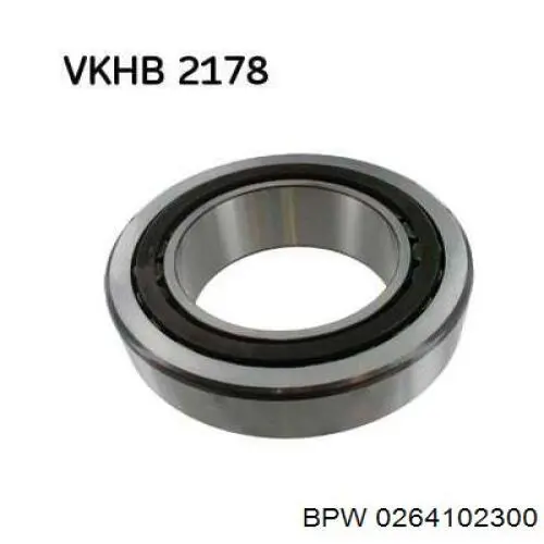 Rolamento de cubo dianteiro 0264102300 BPW