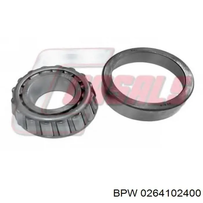 Rolamento de cubo traseiro BPW 0264102400