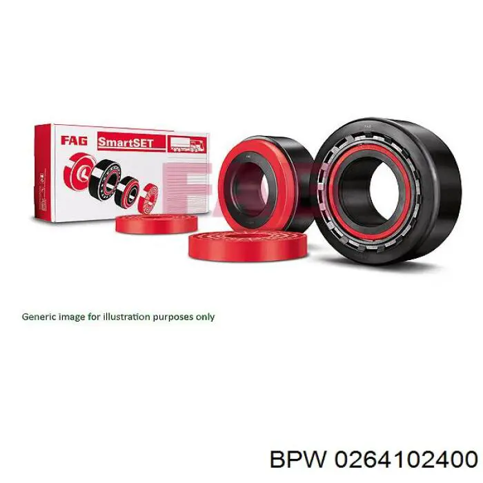 Rolamento de cubo traseiro BPW 0264102400 preço, a partir de 47,34 USD