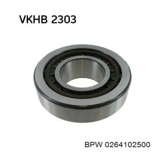 Rolamento de cubo dianteiro BPW 0264102500 preço, a partir de 36,44 USD