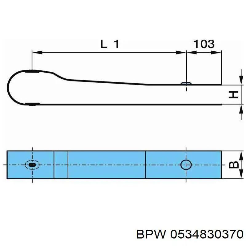  BPW 0534830370 preço, a partir de 64,84 USD