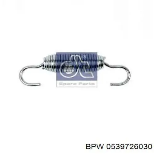 Compre 0539726030 BPW Mola das sapatas do freio de tambor traseiras