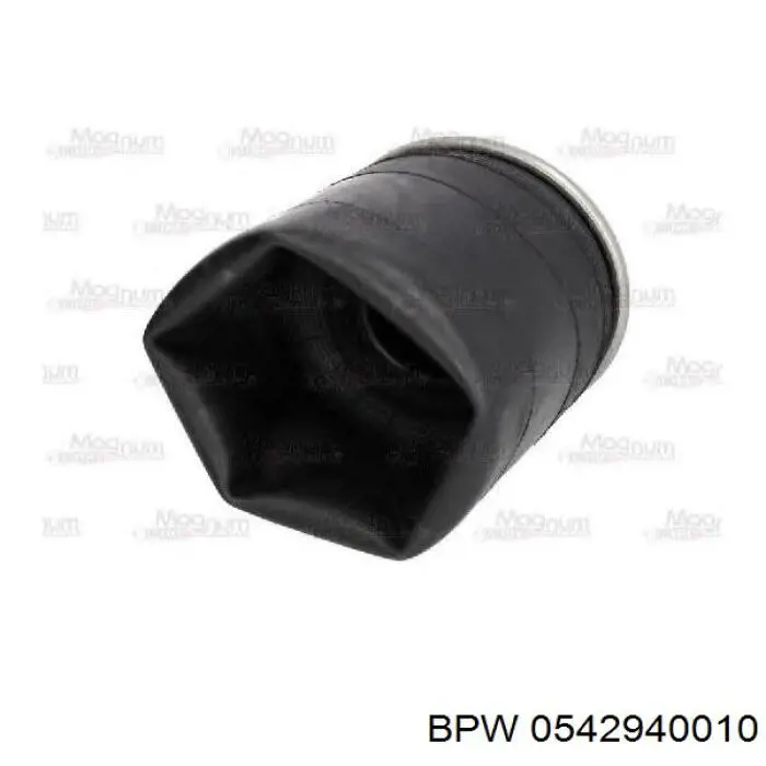 Coxim pneumático (suspensão de lâminas pneumática) do eixo 0542940010 BPW