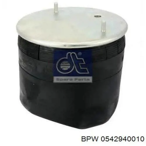 0542940010 BPW Coxim pneumático (suspensão de lâminas pneumática) do eixo