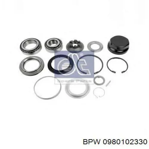 Rolamento de cubo dianteiro BPW 0980102330 preço, a partir de 116,85 USD