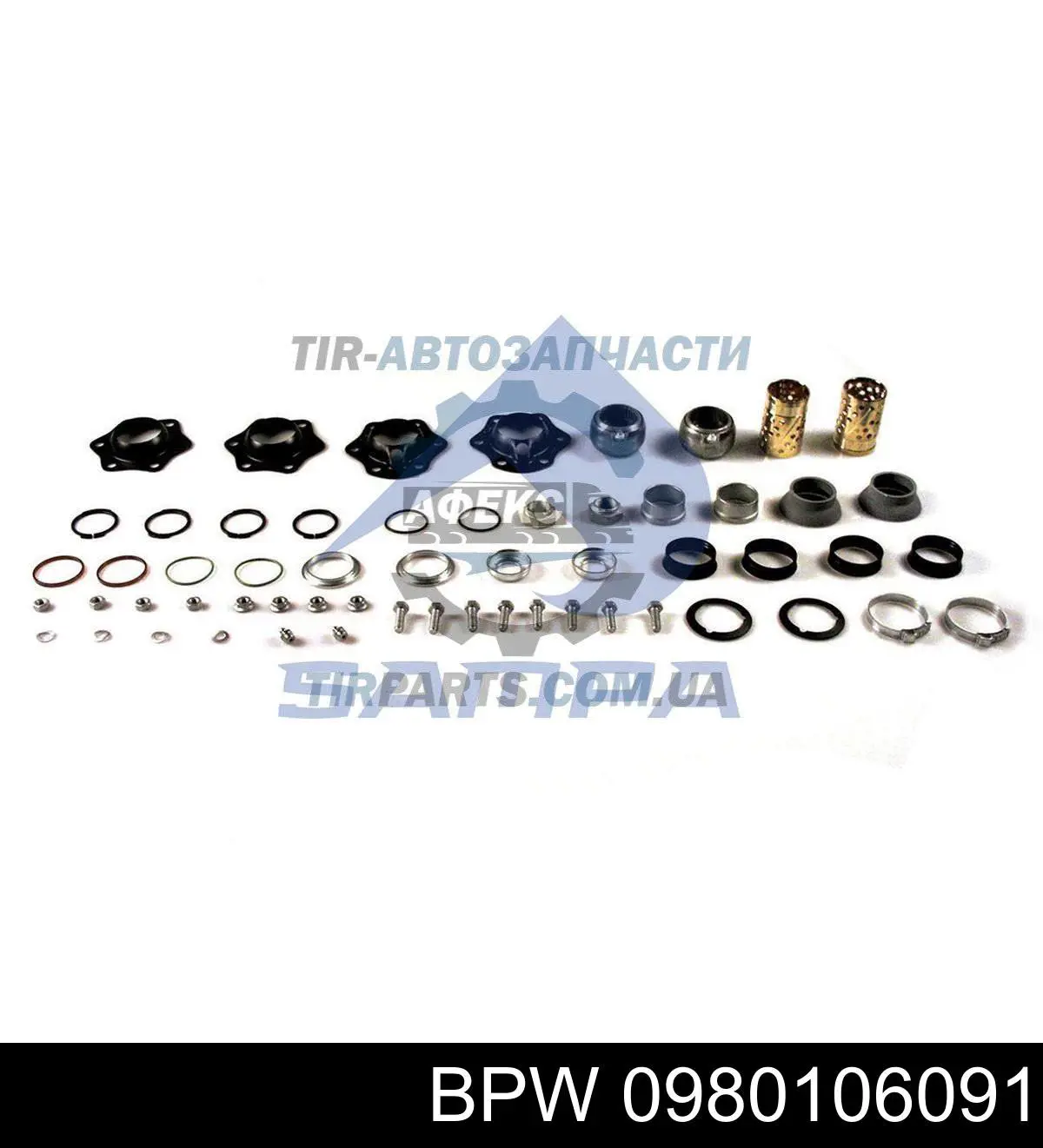 0980106091 BPW Kit de reparação do freio da árvore (de catraca)