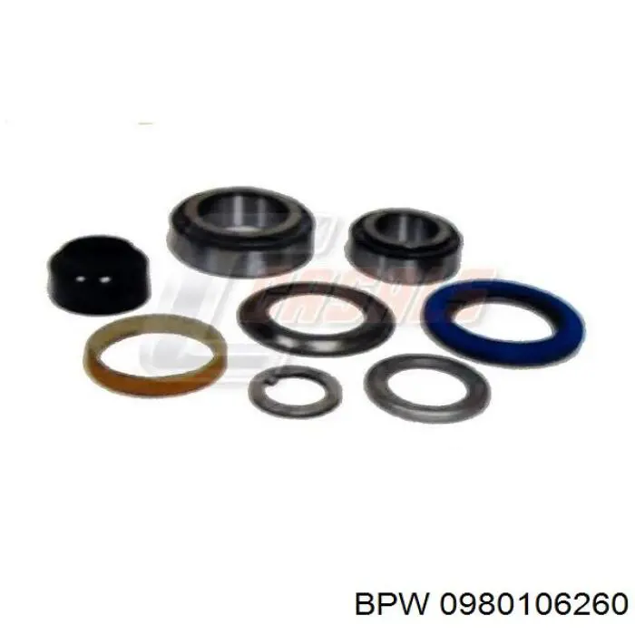Compre 0980106260 BPW Rolamento de cubo dianteiro