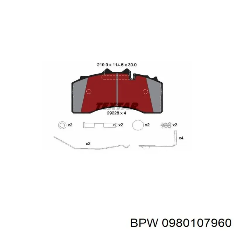  BPW 0980107960