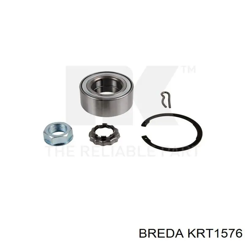 Rolamento de cubo dianteiro Breda KRT1576 preço, a partir de 25,57 USD