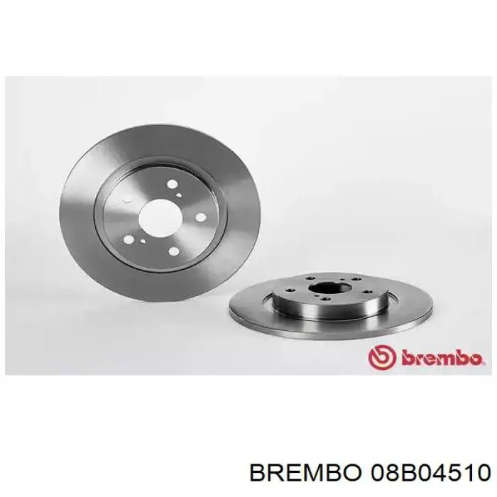 Disco do freio traseiro Brembo 08B04510 preço, a partir de 35,36 USD