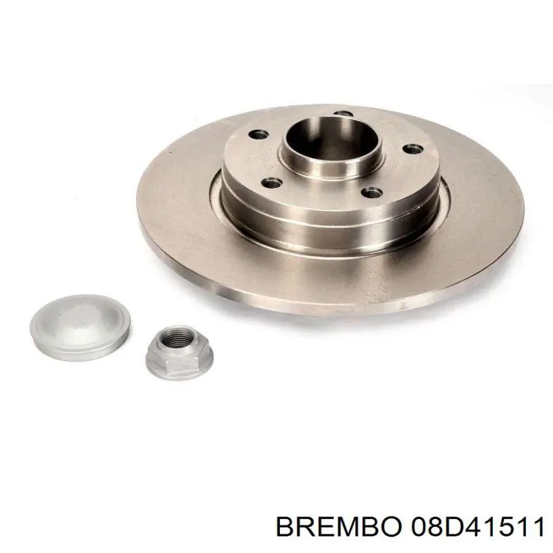 08D41511 Brembo Disco do freio traseiro