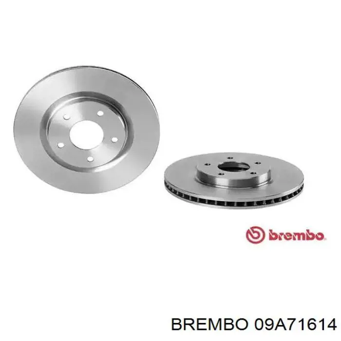Disco do freio dianteiro Brembo 09A71614 preço, a partir de 51,93 USD