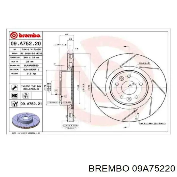 402060019R Renault (RVI) Disco do freio dianteiro