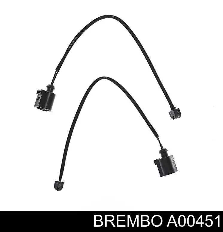 A00451 Brembo Sensor dianteiro de desgaste das sapatas do freio