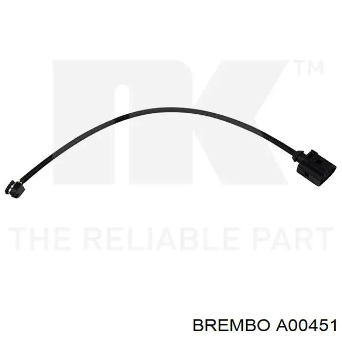 Sensor dianteiro de desgaste das sapatas do freio Brembo A00451 preço, a partir de 7,13 USD