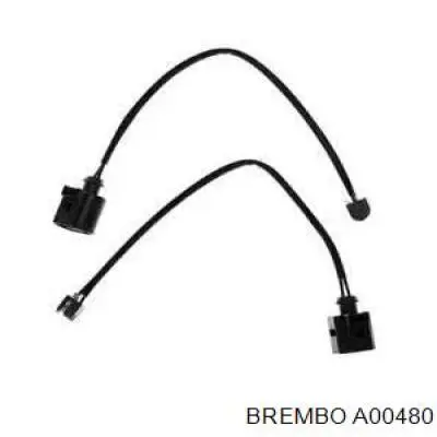 A00480 Brembo Sensor dianteiro de desgaste das sapatas do freio