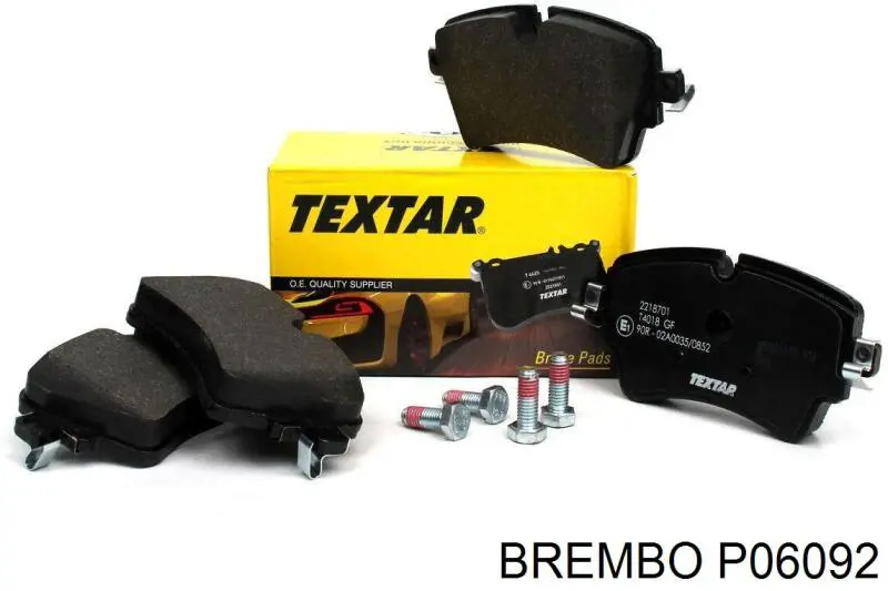 Sapatas do freio dianteiras de disco Brembo P06092 preço, a partir de 43,77 USD