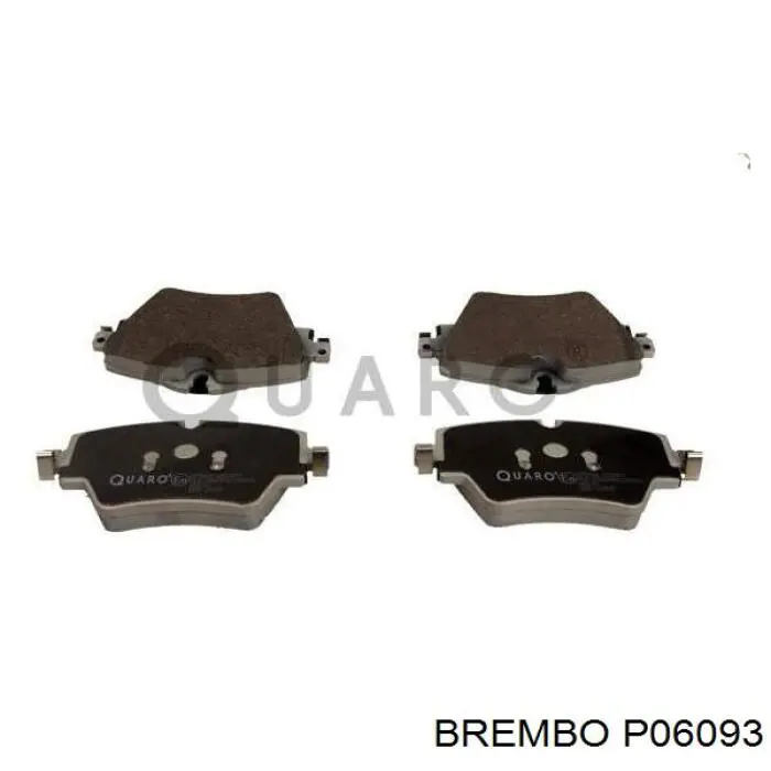 Sapatas do freio dianteiras de disco Brembo P06093 preço, a partir de 48,92 USD