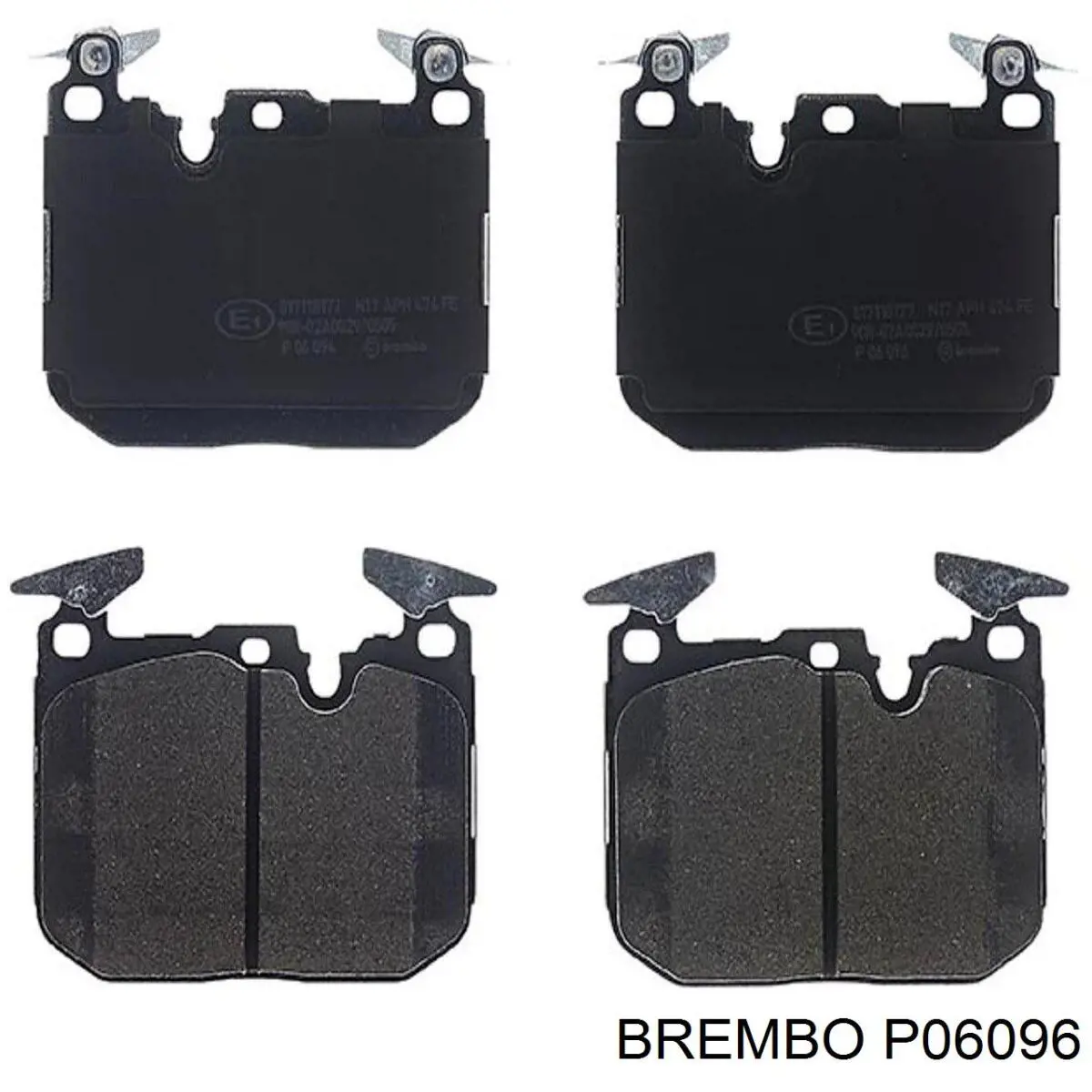 Sapatas do freio dianteiras de disco Brembo P06096 preço, a partir de 57,28 USD