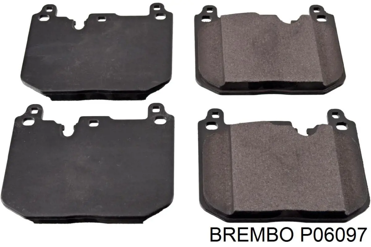 Sapatas do freio dianteiras de disco Brembo P06097 preço, a partir de 61,27 USD