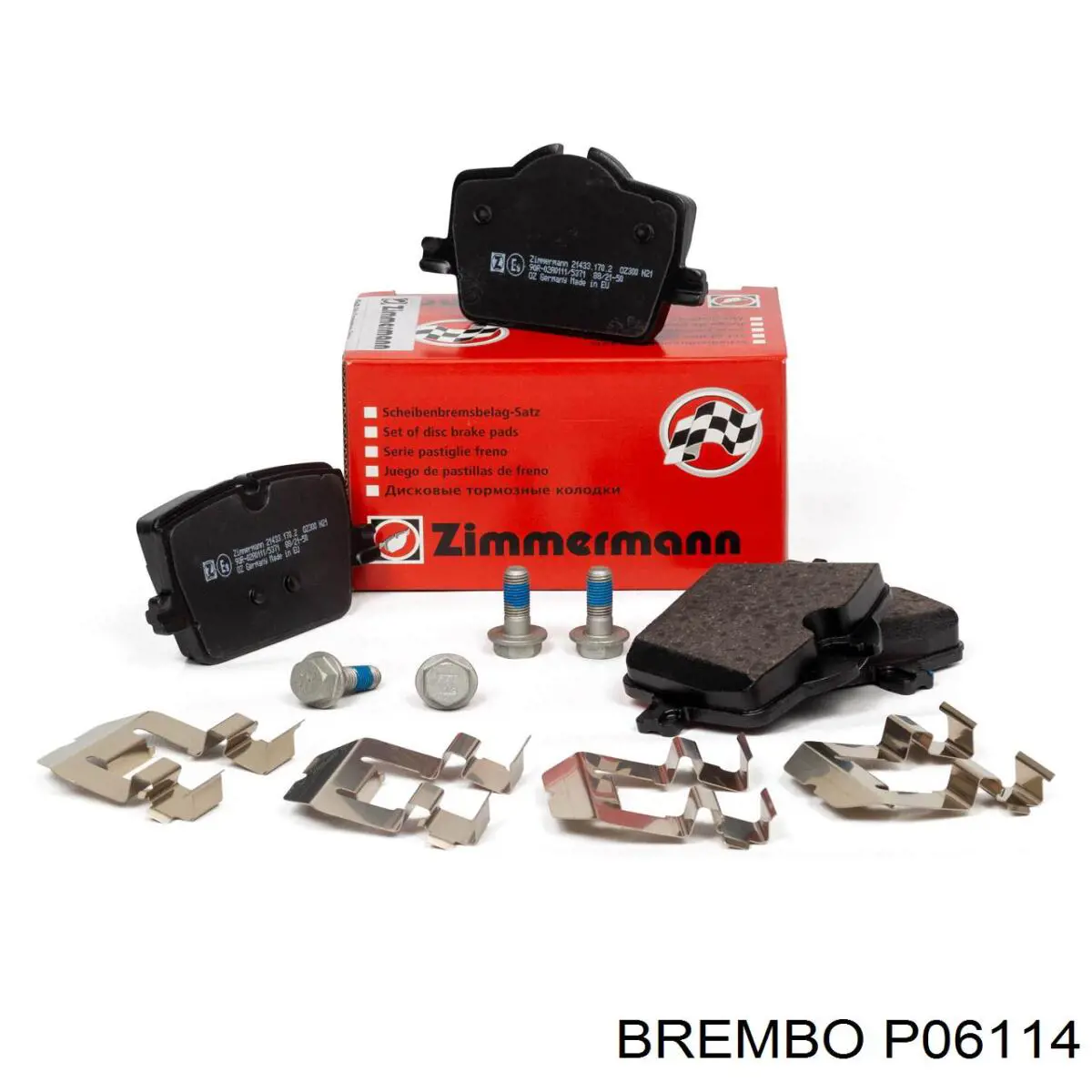 Sapatas do freio traseiras de disco Brembo P06114 preço, a partir de 79,27 USD