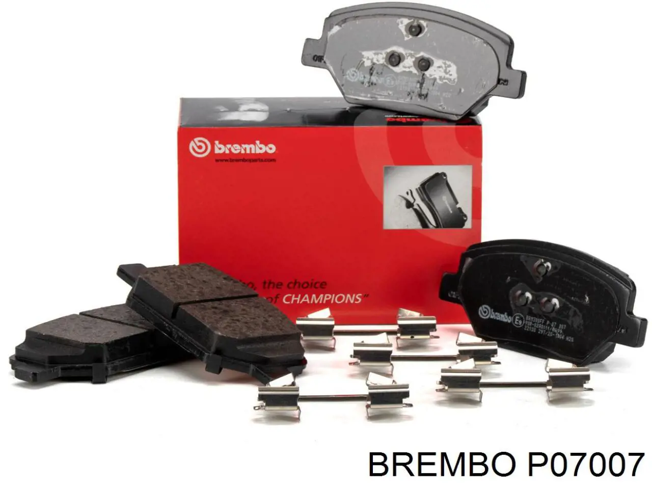 Sapatas do freio dianteiras de disco Brembo P07007 preço, a partir de 48,22 USD
