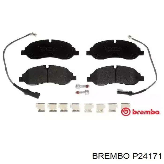 Sapatas do freio dianteiras de disco Brembo P24171 preço, a partir de 50,20 USD