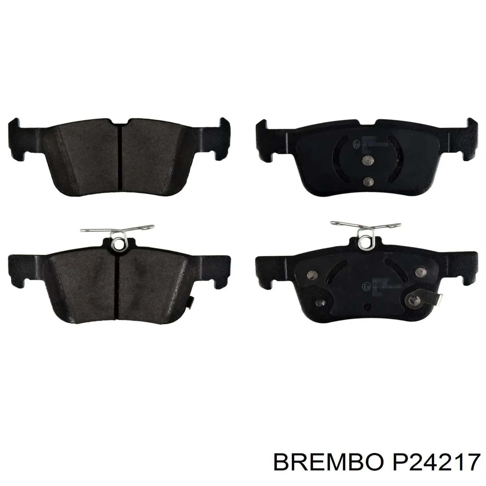 Sapatas do freio traseiras de disco Brembo P24217 preço, a partir de 37,23 USD