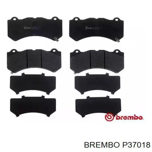 Sapatas do freio dianteiras de disco Brembo P37018 preço, a partir de 92,28 USD