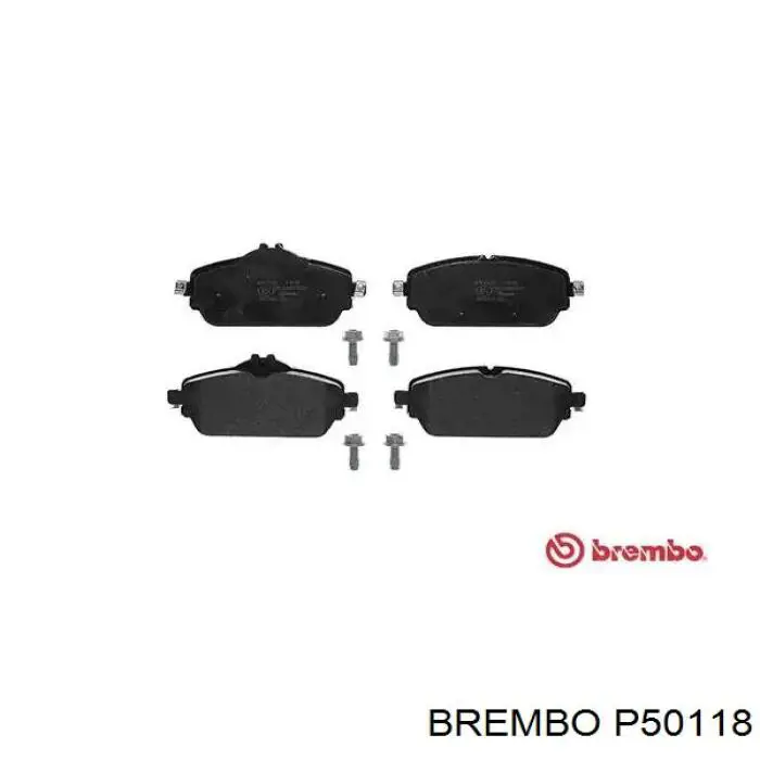 Sapatas do freio dianteiras de disco Brembo P50118 preço, a partir de 41,68 USD