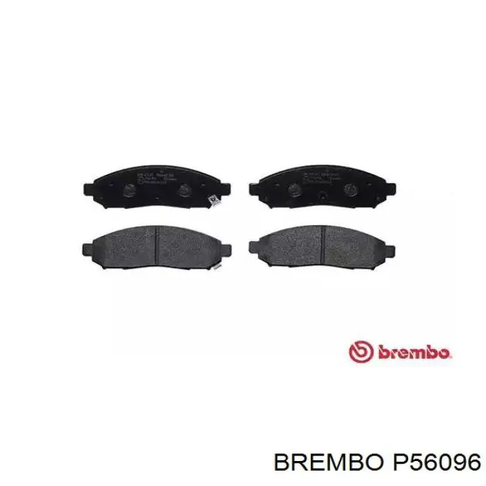 Sapatas do freio dianteiras de disco Brembo P56096 preço, a partir de 37,15 USD