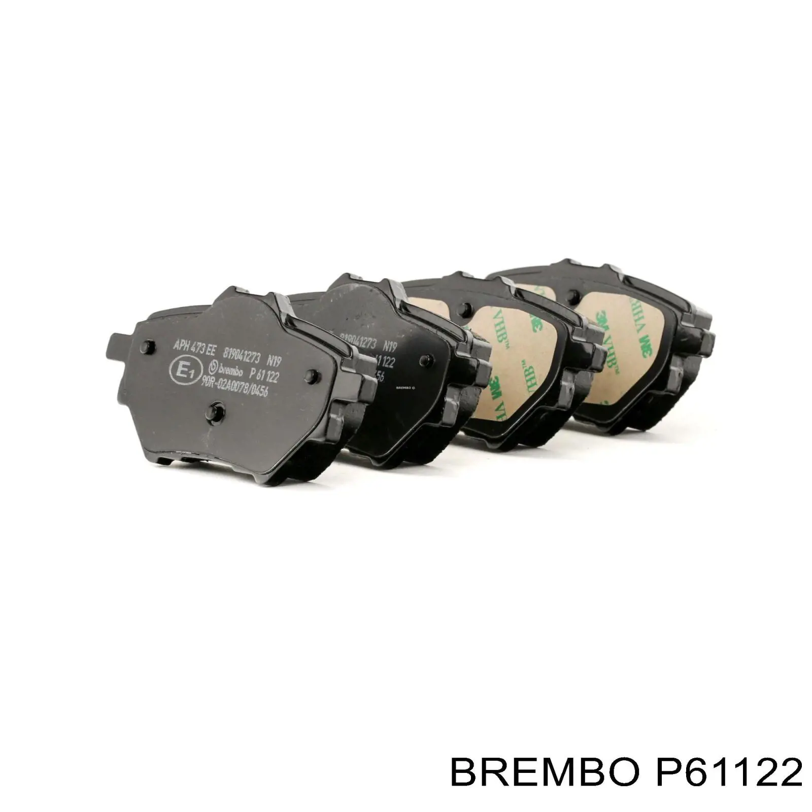 Sapatas do freio traseiras de disco Brembo P61122 preço, a partir de 32,97 USD
