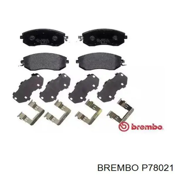 Sapatas do freio dianteiras de disco Brembo P78021 preço, a partir de 53,69 USD