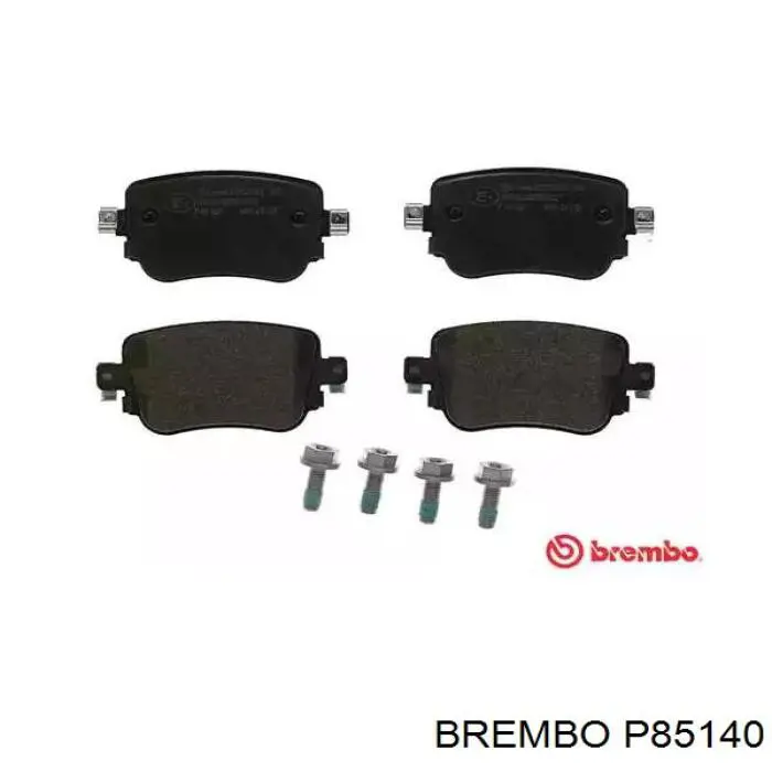 Sapatas do freio traseiras de disco Brembo P85140 preço, a partir de 33,44 USD