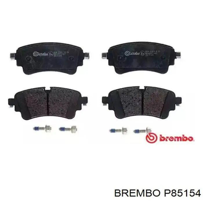Sapatas do freio traseiras de disco Brembo P85154 preço, a partir de 36,08 USD