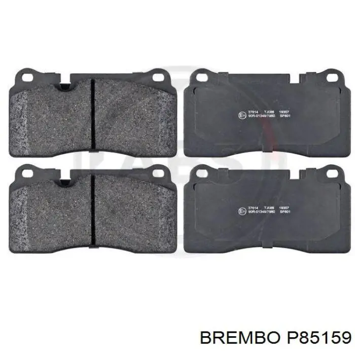 Sapatas do freio dianteiras de disco Brembo P85159 preço, a partir de 40,26 USD