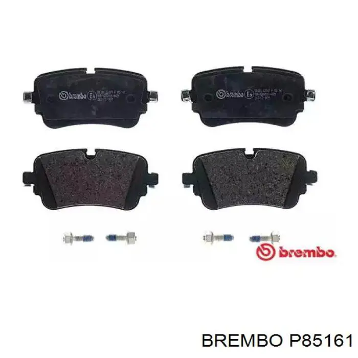 Sapatas do freio traseiras de disco Brembo P85161 preço, a partir de 40,09 USD